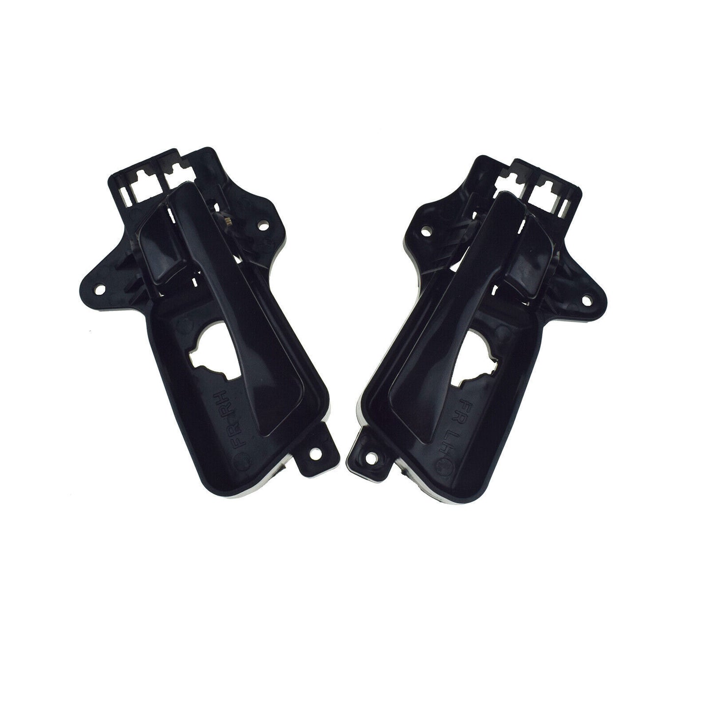 for Hyundai for Elantra 2009-12 Front Left  Right Interior Door Handles Black Pair