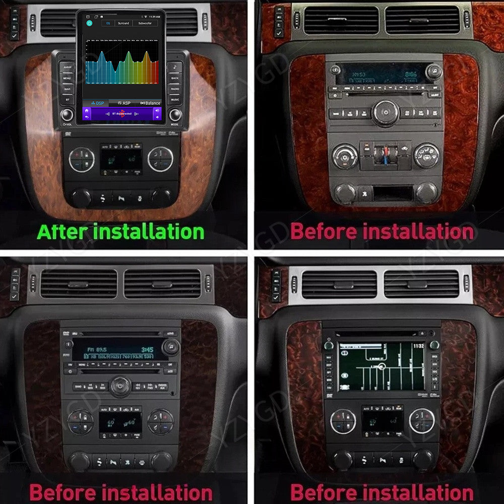 Android Carplay Car Stereo Radio for GMC Yukon XL 2007-2014 Screen WIFI BT GPS