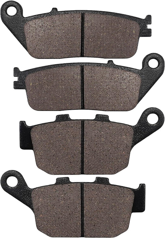 Front and Rear Brake Pads for Honda CTX700 2014-2019 NC700X NC700S 2012-2013