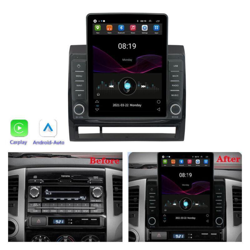 WIFI 9.5 Android 11 Stereo Radio Nav Head Unit For 05-13 for Toyota Tacoma Carplay