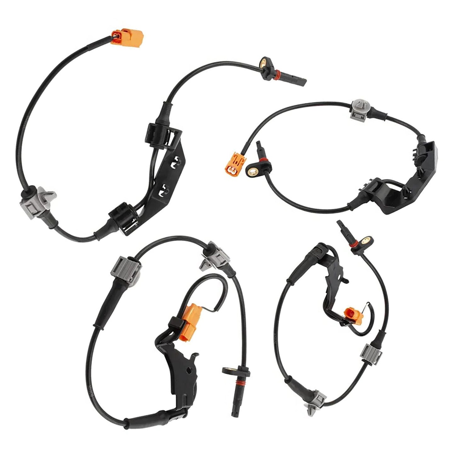 4pcs fit for Honda CR-V 2002-2006 Front Rear Left Right ABS Wheel Speed Sensor
