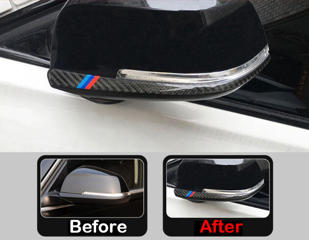 for BMW 3 4 Series F30 GT F34 2013-19 Side Rearview Mirror Cover Carbon Fiber