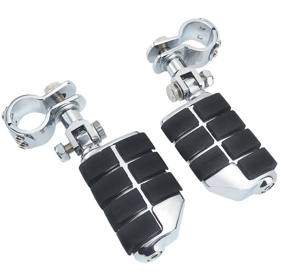 Motorcycle Highway Foot Pegs 1~1-1/4 for Harley for Honda Goldwings GL1800 for Yamaha