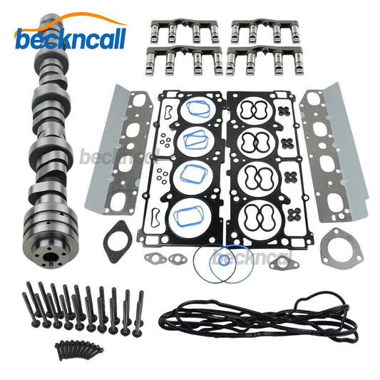 MDS Lifter Kit w/Head Gasket Bolts Camshaft for 09-19 for Dodge for Ram 1500 Durango V8