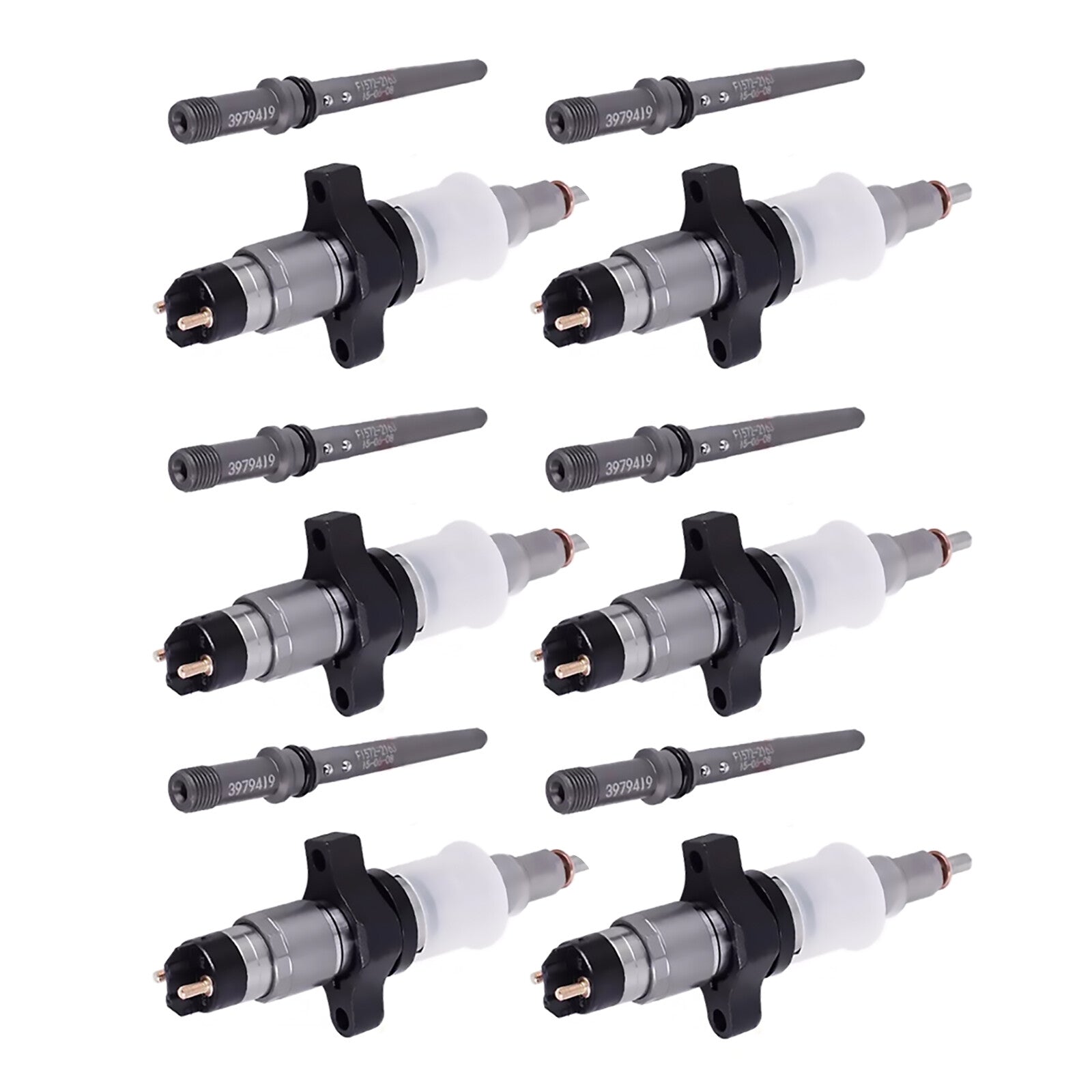 6 Fuel Injectors Accessories for Dodge Pick-up for Ram Trucks 5.9L Diesel Engine