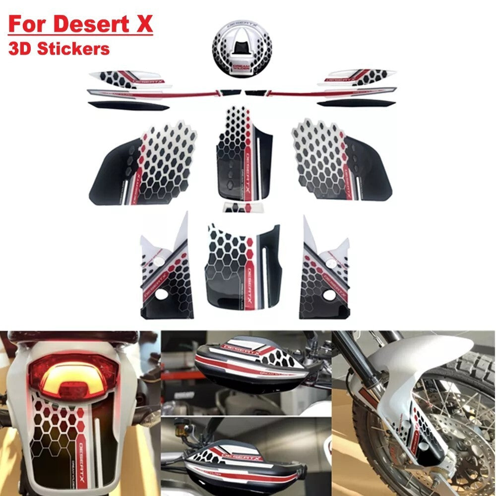 New Graphic kit for DUCATI Desert X Decal Sticker DesertX Decal kit 2022 +