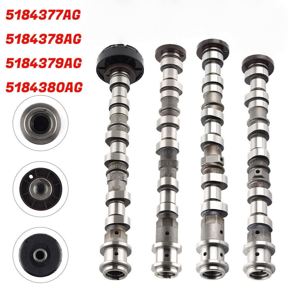 4x Engine Camshaft Exhaust Intake for Dodge for Chrysler for JEEP for Ram 3.6L Pentastar