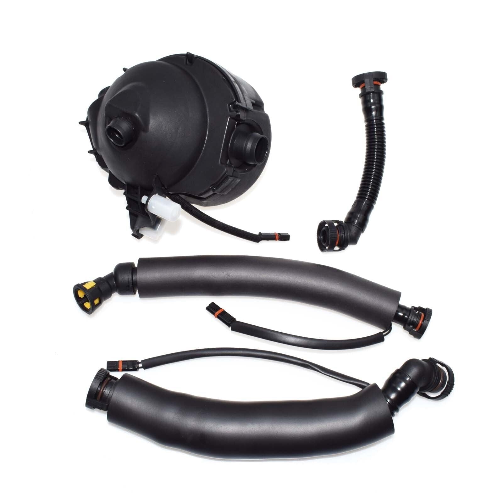 NEW Crankcase Breather Hose Oil SeparatorValve Kit Fits for BMW E86 E90 E91 E60 E65