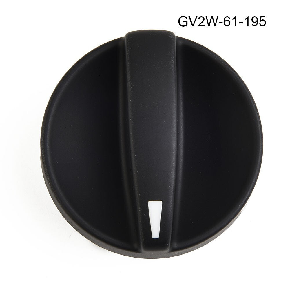 Heater knife decorative parts, plastic switch, 1 piece, air conditioning temperature accessory, black car