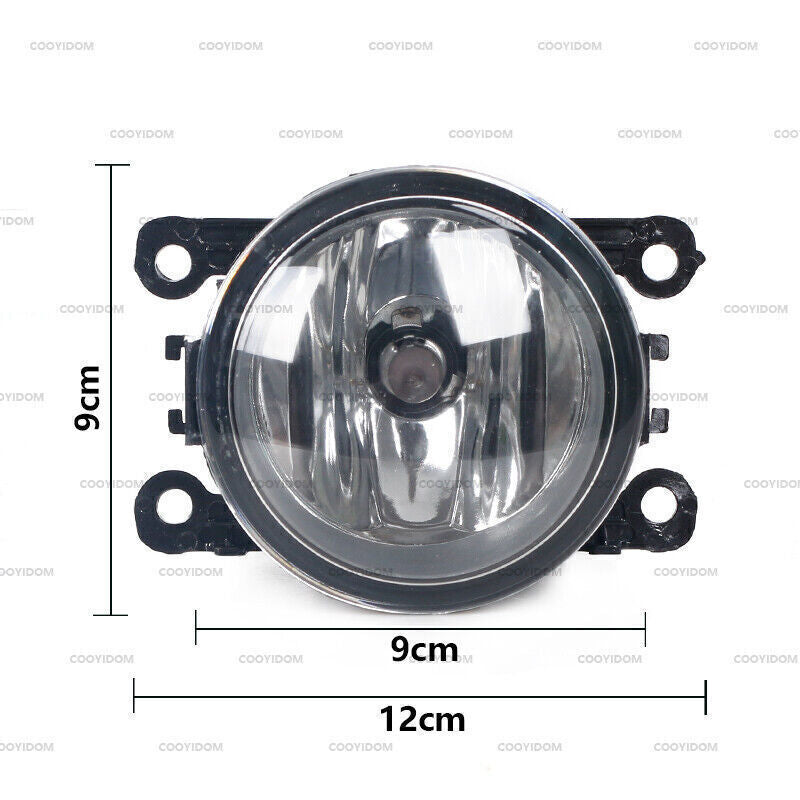 Pair Clear Front Fog Lights For 2006-2012 for Suzuki Grand Vitara/SX4 4Dr