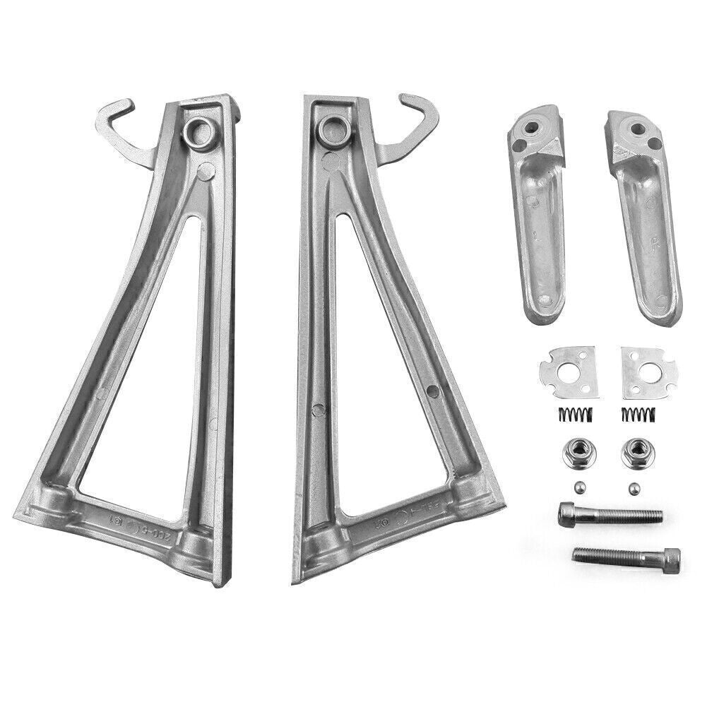 For 2006-2010 for YAMAHA YZF R6 Aluminum Rear Passenger Pedals Footrests Footpegs