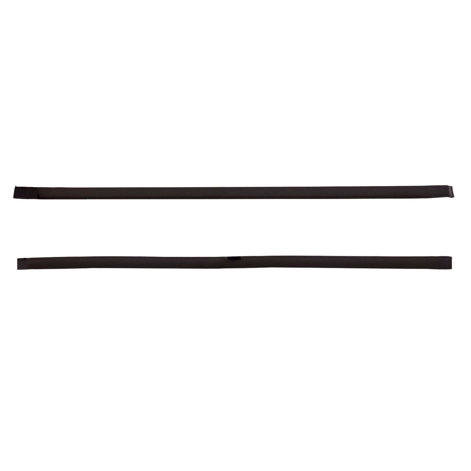 A pair of new black roof trim molding kits suitable for 2016-2021 for Honda HRV