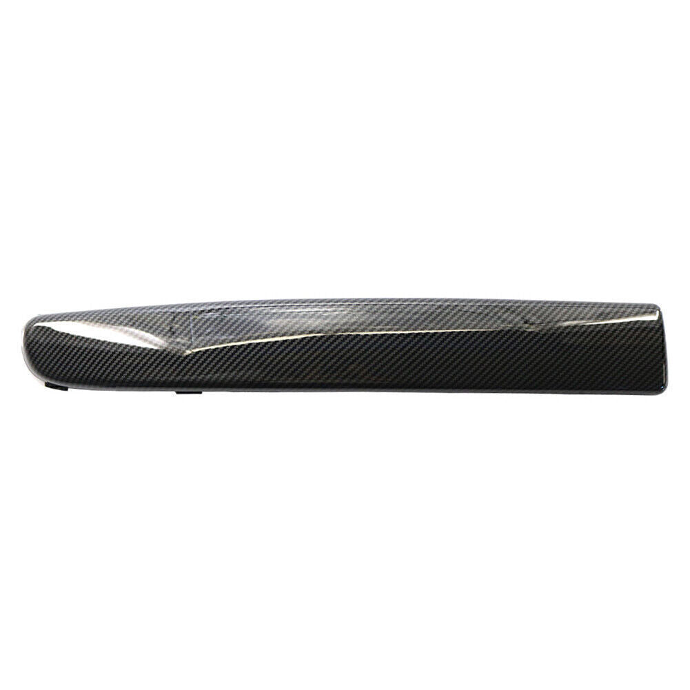 Carbon Fiber Front Right Side Bumper Moulding Trim Fit for FIAT 500 2007-2015 08 09