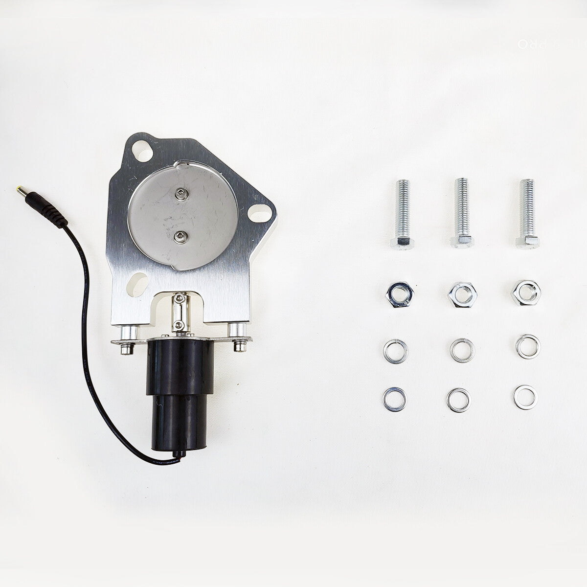 3-inch/3-inch control motor stainless steel electric exhaust butterfly valve screw kit