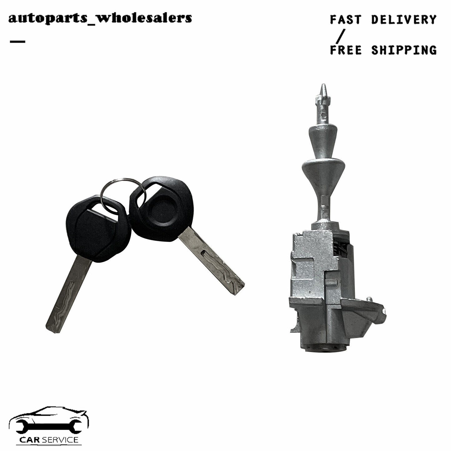 The front door lock cylinder on the left drive side is suitable for BMW 3 Series E90 325i 330i 330xi.