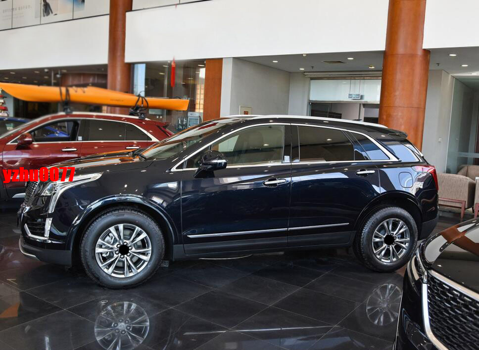 2017-2020 Fit for Cadillac XT5 Chrome Body Door Side Molding Cover Trim Strips