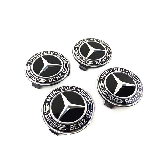 4 for Mercedes-Benz Nabendeckel Deckel A2224002100 9040