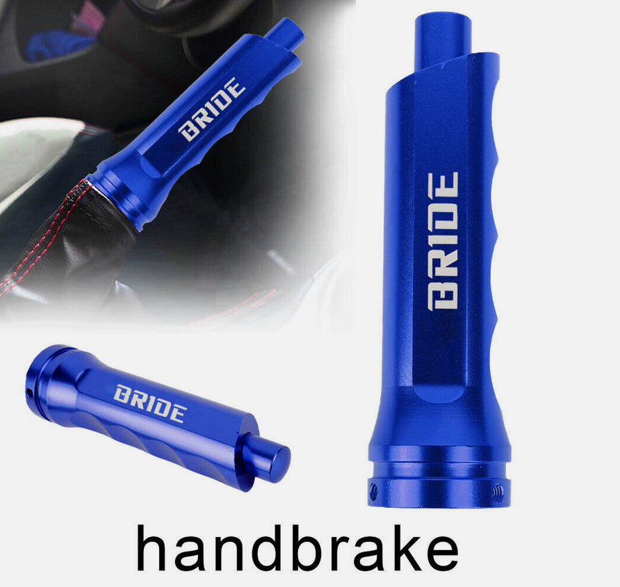 Car handle handbrake cover, handbrake cover, bride blue, suitable for Mazda,for Honda,for Acura
