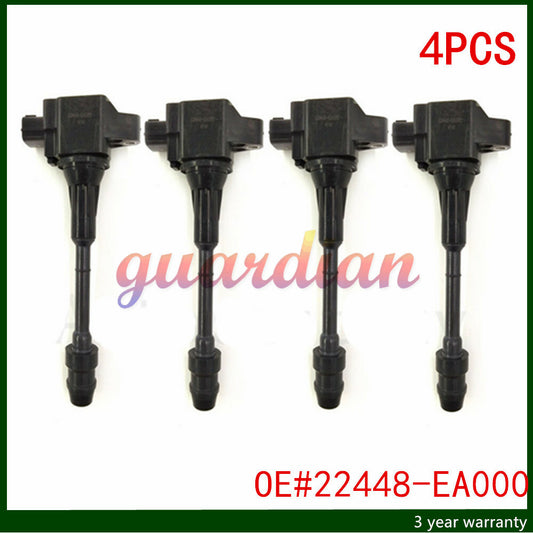 4PCS Ignition Coil 2005-2016 For Frontier/ 2009-2012 Equator 2.5L L4 22448-EA000