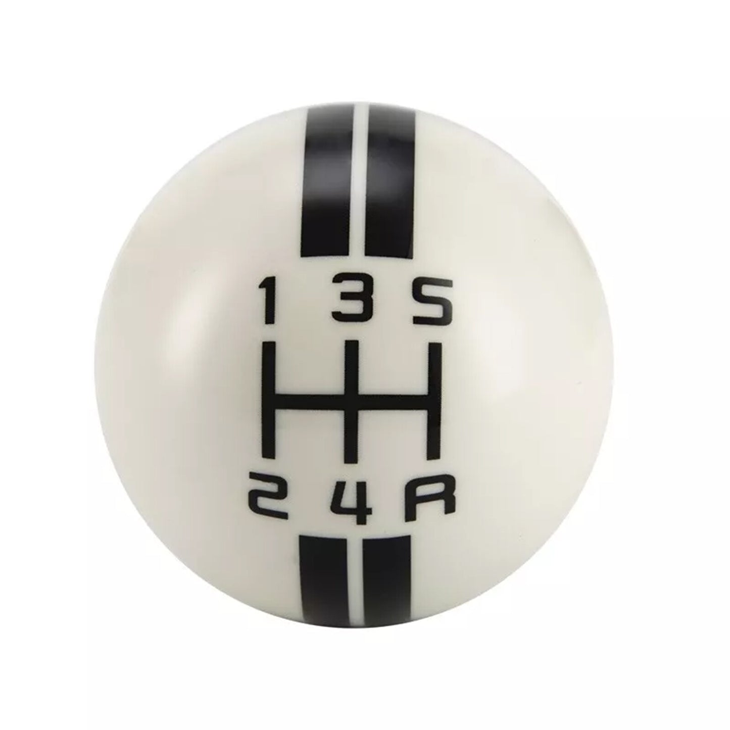 Fit for Ford for Mustang GT500 5 Speed Manual Gear Shift Knob Shifter Handle Stick WhiIF
