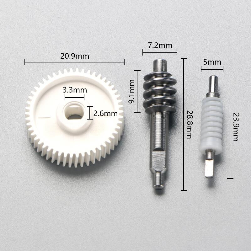 3PC New FOLDING MIRROR MOTOR Gear Kit For 2015-2022 for Renault for Kadjar MK1