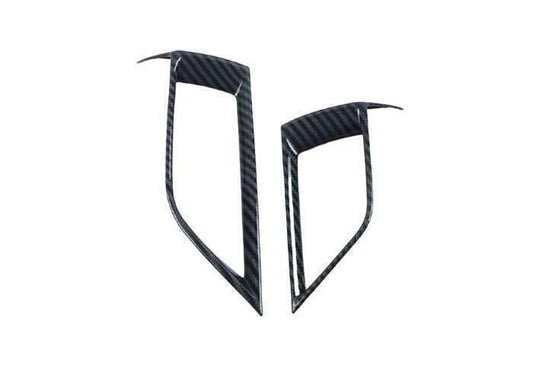 for Cadillac CT4 CT4-V 2020-2023 Carbon Fiber Console LR Air Outlet Vent Frame