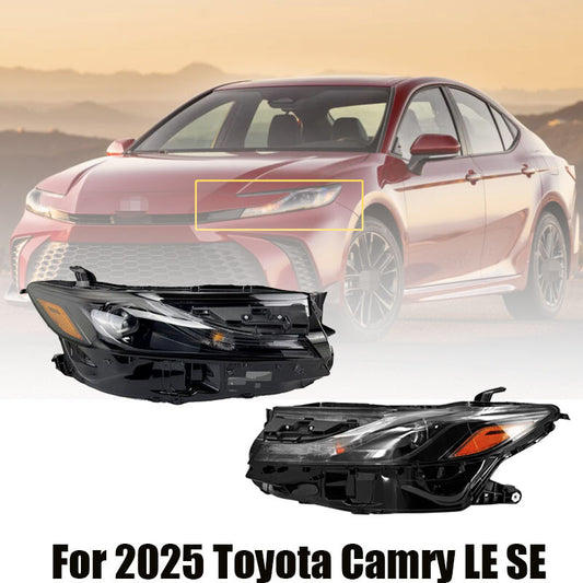 Projector LED headlights for 2025 for Toyota for Camry LE SE (Right Passenger + Left Drive)