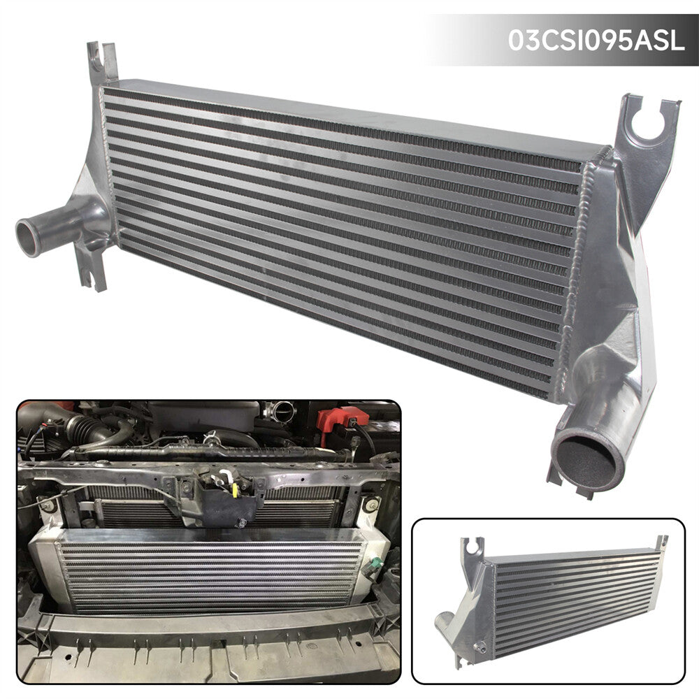 Upgraded Intercooler for Ford Ranger PX and for Mazda BT50 3.2L 2012+ Silver
