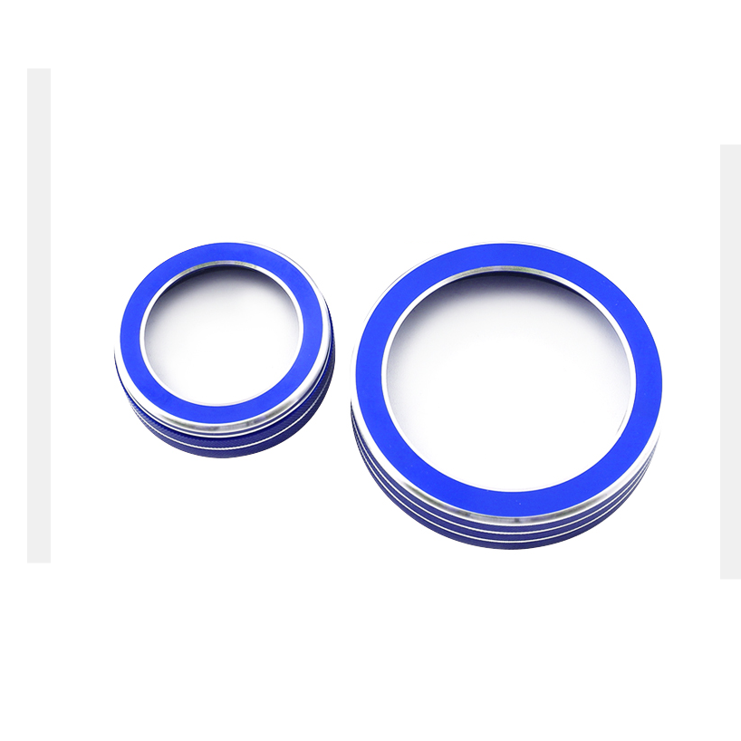 Blue Interior Panel Button Cover 2pcs for 2020  for ford  Explorer 2021
