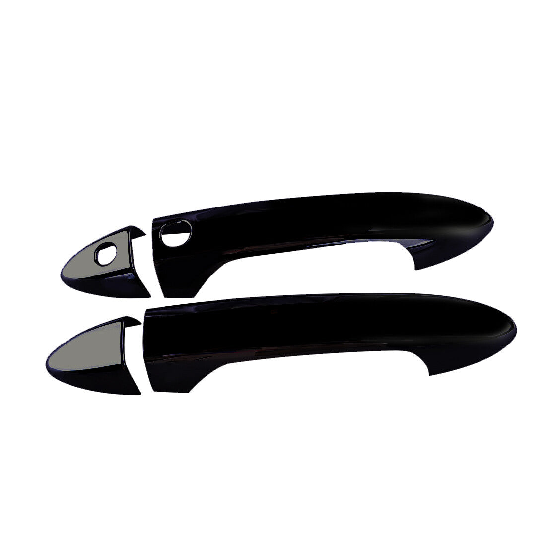 Car ABS Door Handle Cover Trim With Smartkey Fit for Honda Pilot 2016-2021