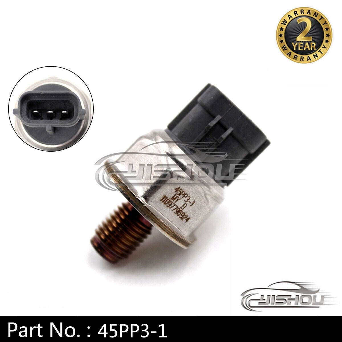 for Nissan Navara D40 Pathfinder 2.5 45PP3-1 Diesel Pressure Sensor