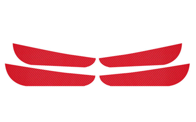 4Red Carbon Fiber Door Anti-Kick Panel Cover Trim Stickers For 2021-2022 for Kia K5