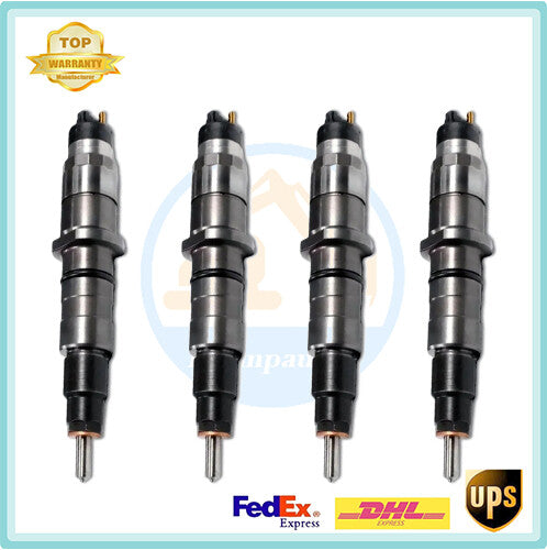 4pcs Fuel Injector 0445120272 5263305 3973059 87581565 For QSC8.3 8.3L