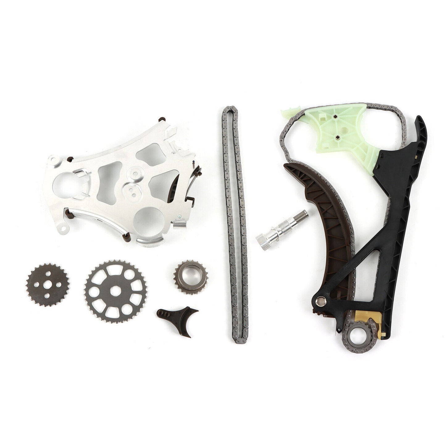 Timing Chain Kit Engine Oil Pump Gear Guide Rail Assembly for BMW N52 N55 325 US