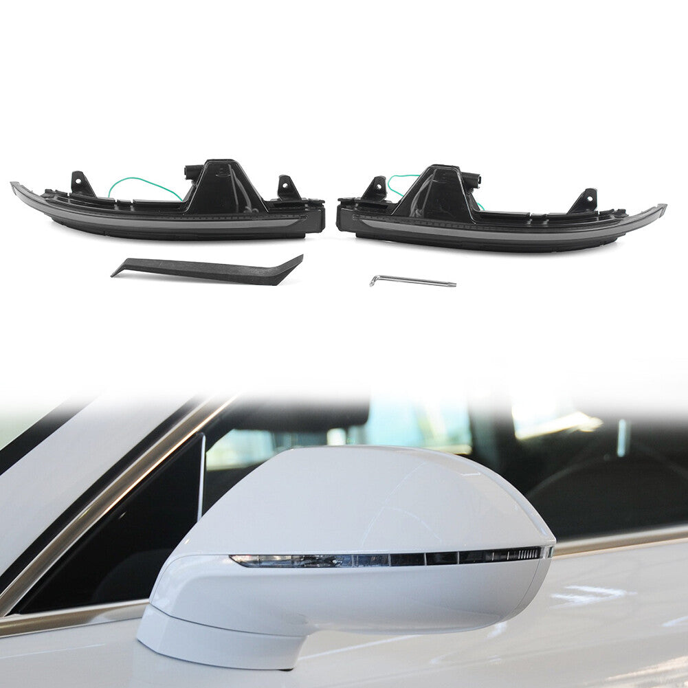 LED Dynamic Turn Signal Light Side Mirror Indicator for Audi A7 S7 RS7 4G8 10-18