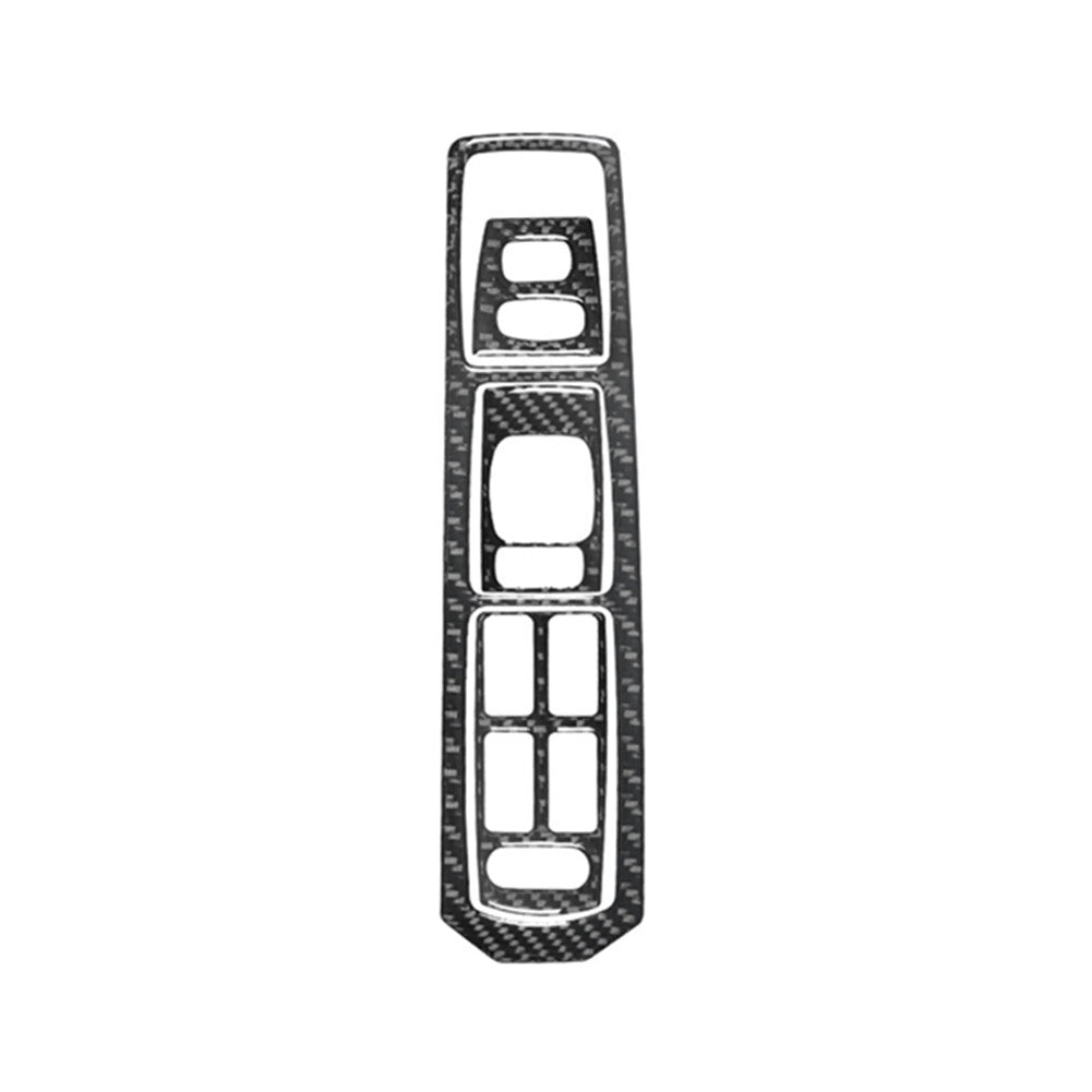 4X Carbon Fiber Drive Window lift Control Cover Trim for Cadillac CTS 2003-2007