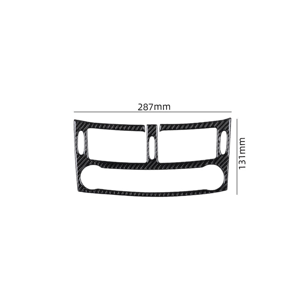 Carbon Fiber Central Air Outlet Trim for Mercedes-Benz E-Class W211
