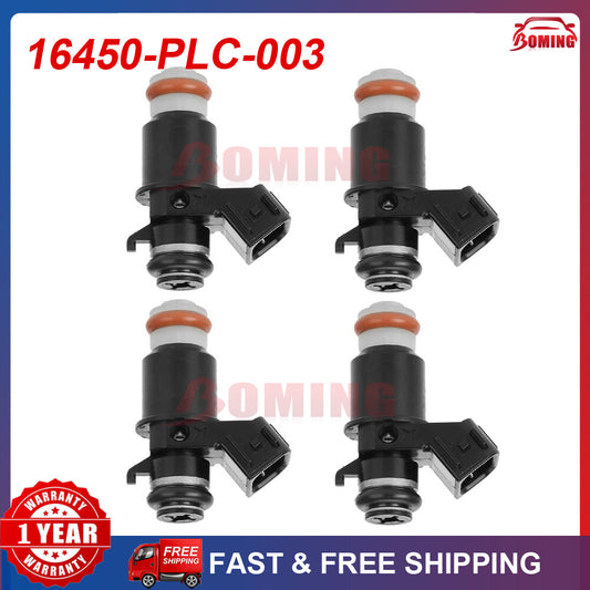 4X Fuel Injector 16450-PLC-003 for Honda for Civic DX HX LX for Suzuki GSXR1000 2001-05