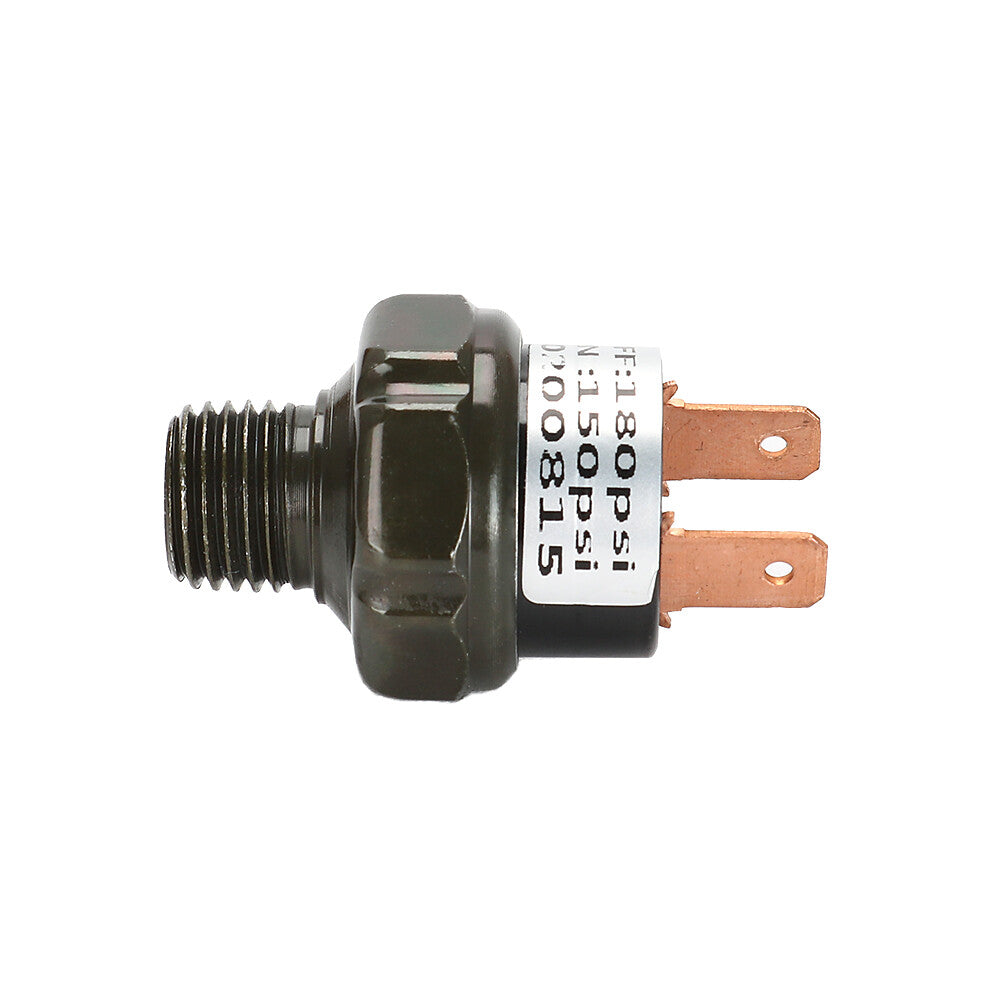 150-180PSI Air Pressure Switch Tank Mount Thread 1/4 NPT 12V/24V For Train Horn