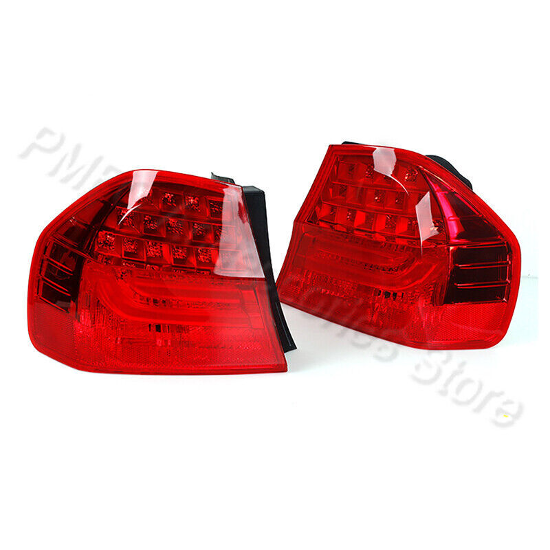 Rear Tail Lights Stop LED Light Pair for BMW 3 SERIES E90 2008 2009 2010-2011