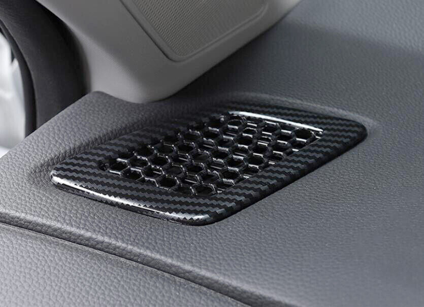For 2023-24 for Honda CR-V CRV Carbon Fiber ABS Dashboard Air Vent Outlet Cover Trim