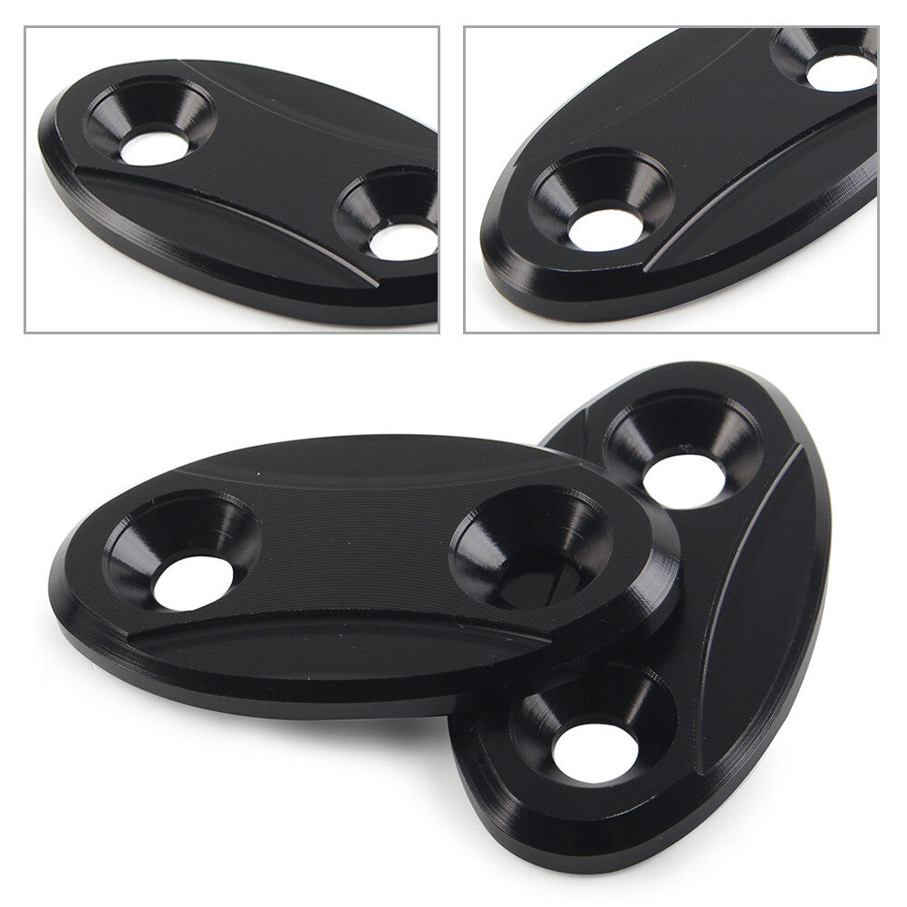 Fit for BMW S1000RR 2009-2018 Motorcycle Rearview Mirror Block Off Base Plates Cover