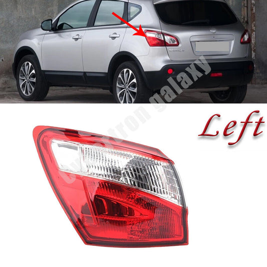 Left Outer Tail Light for Nissan Qashqai 2010 2011-2014 EU Version Accessories