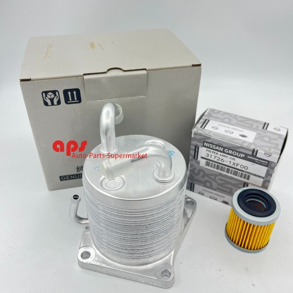 CVT transmission oil cooler + filter for Nissan Rogue NV Sentra