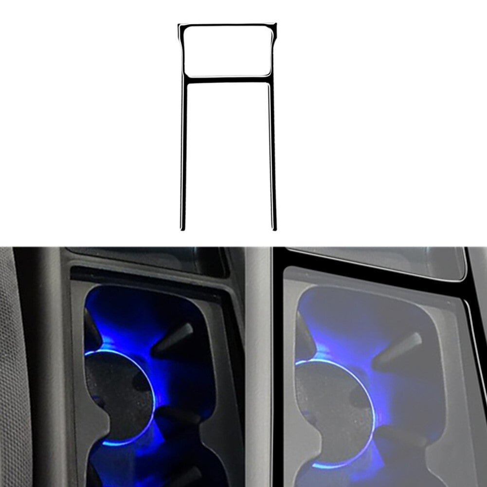 Piano Black Cup Holder Outer Frame Cover Trim for Honda for Civic 8th 2006-2011