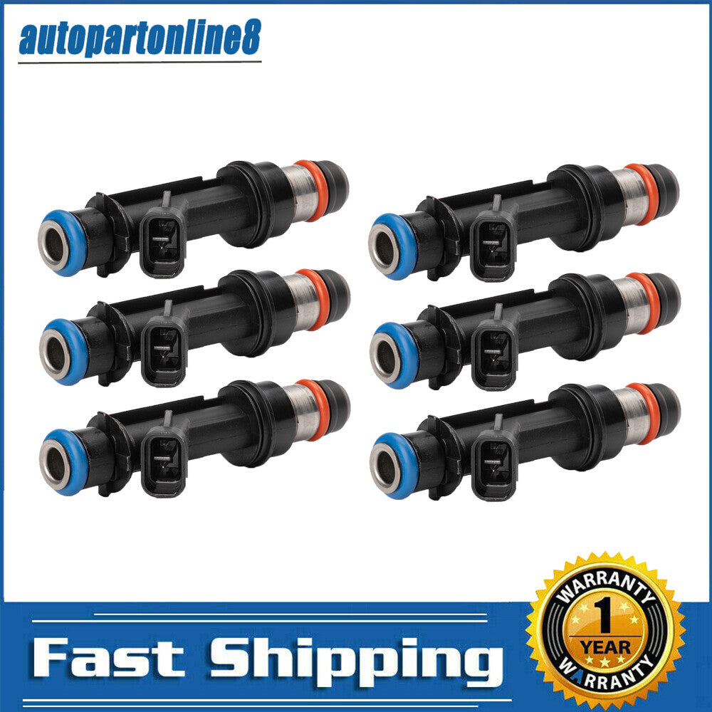 6X Fuel Injector for Isuzu Rodeo Trooper for Honda Passport for Acura 3.2L 3.5L 25166922