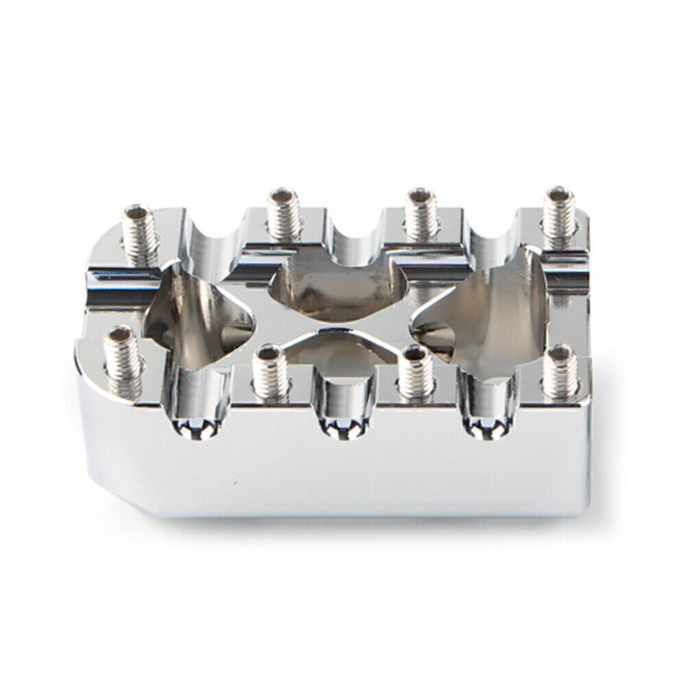 Chrome MX Style Shift Peg Anti-Skid Pedal for Harley Touring Dyna Sportster XL