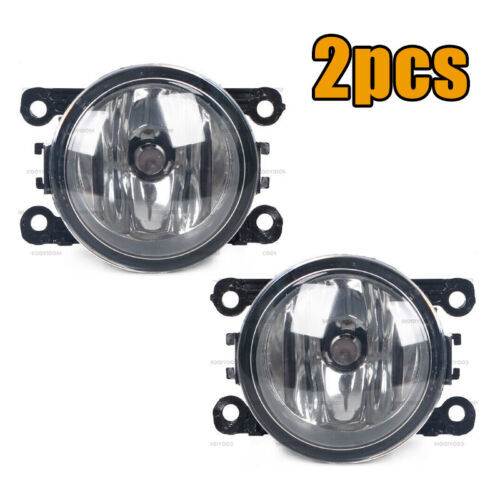 Pair Clear Front Fog Lights for Suzuki Grand Vitara/SX4 4Dr 2006-2012