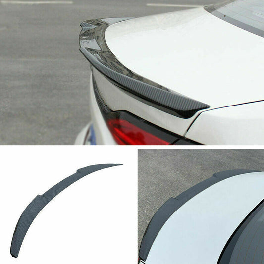 for Toyota for Corolla Sedan 2019-2023 Carbon Fiber Rear Trunk Spoiler Lip Tail Wing
