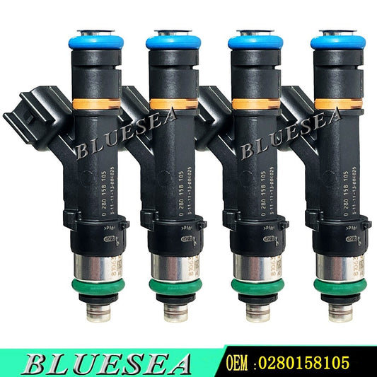 4PCS NEW Fuel Injection 0280158105 for Ford Ranger 2.3L for Ford Fusion 2.3L